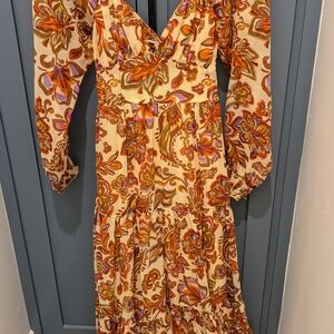 Floral Long Sleeve Dress